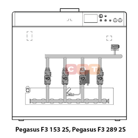 Котел напольный (открытая камера сгорания, одноконтурный) Ferroli PEGASUS F3 N 255 2S